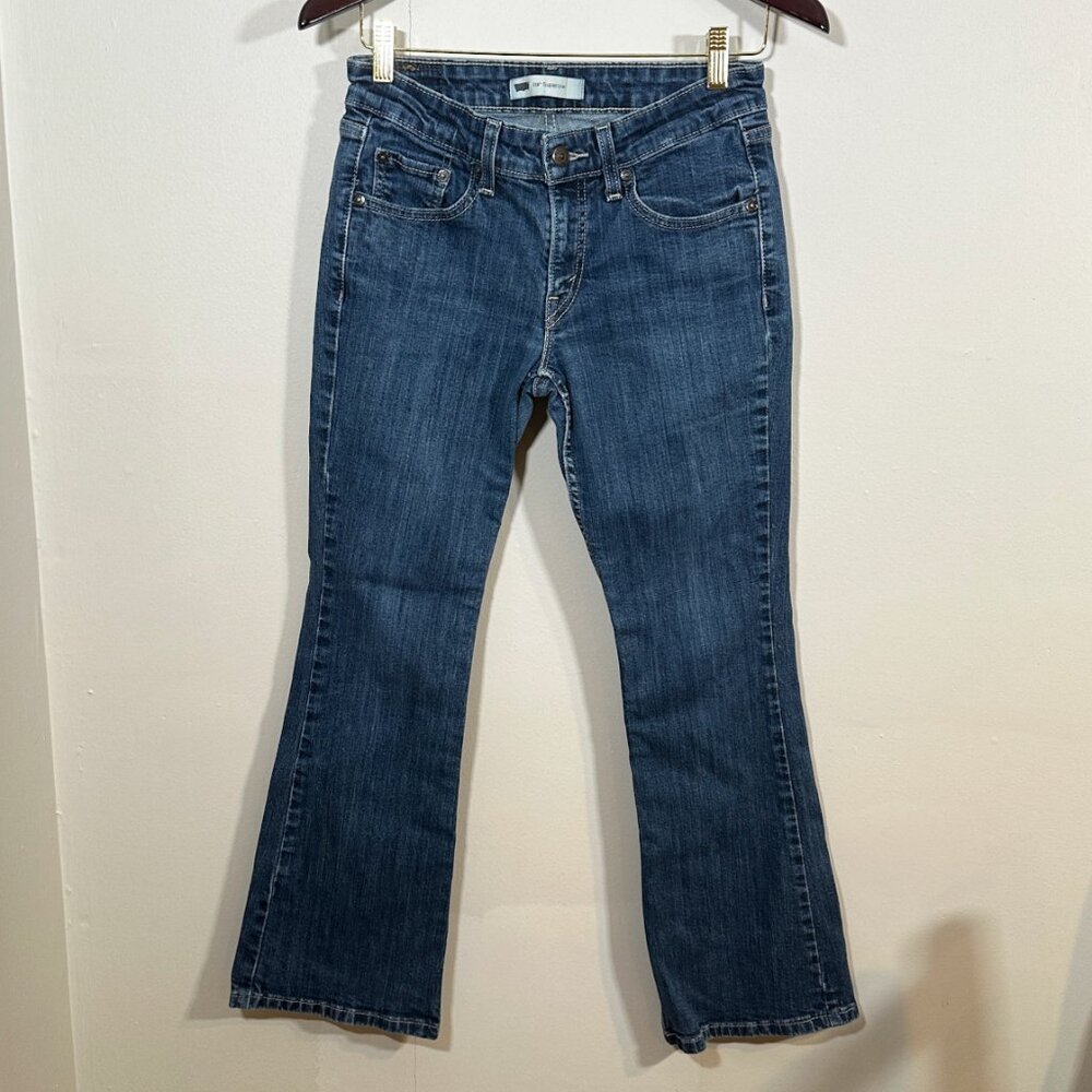 Levi's Women's Boot Cut Jeans in Medium Blue Wash